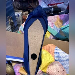 Rothys the knot point 2 ocean blue color